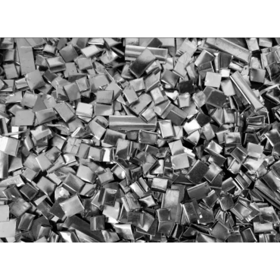 Essai complet de récupération d'un matériau polymétallique complexe