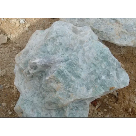 Test de flottation de la fluorine