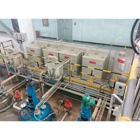 Test de lixiviation de l'acide sulfurique à la pression atmosphérique