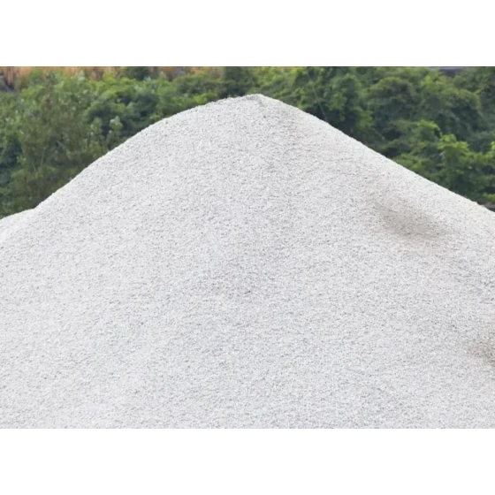 Test de purification du sable siliceux fondu