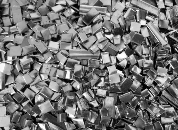 Essai complet de récupération d'un matériau polymétallique complexe