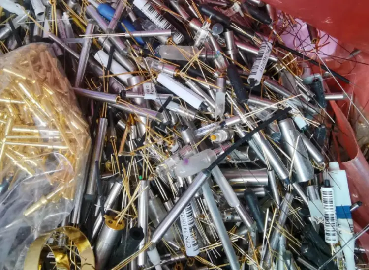 Essai de séparation et de récupération en cascade des déchets polymétalliques