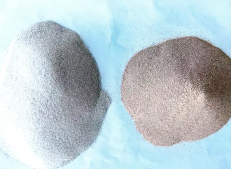 Essai de traitement minéral du sable quartzeux photovoltaïque