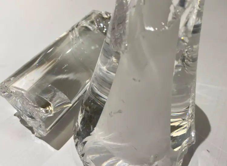 Test de traitement du sable pour la production de verre de quartz