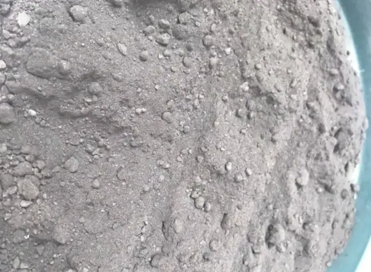 Test de récupération à partir de boues d'anodes électrolytiques de manganèse