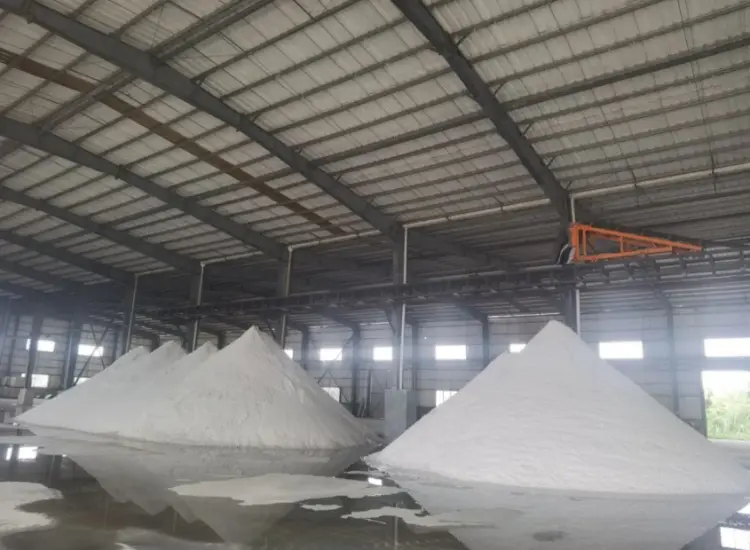 Test de lixiviation acide du sable de silice