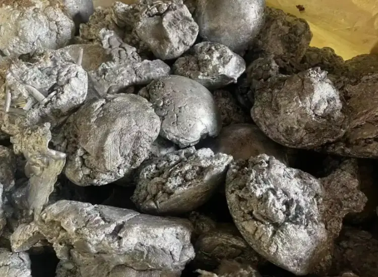 Essai de récupération des résidus de lixiviation du zinc