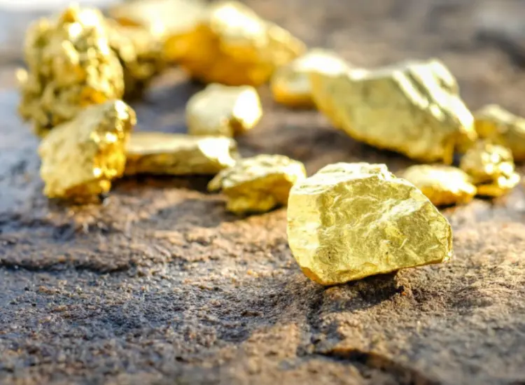 Tests de traitement de l'or