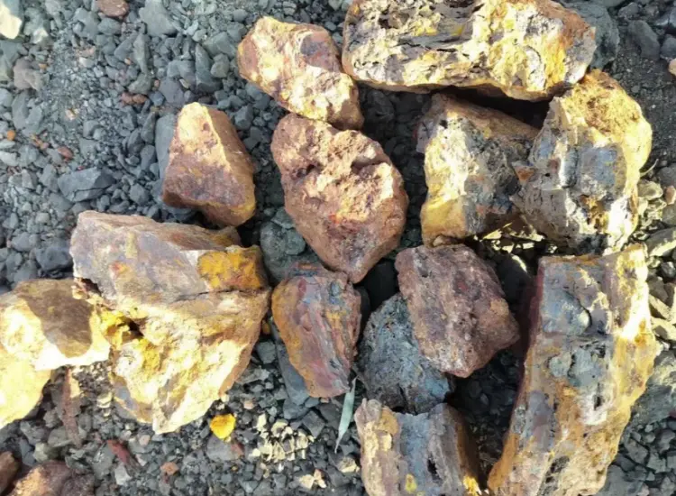 Essai de traitement minéral de la limonite aurifère