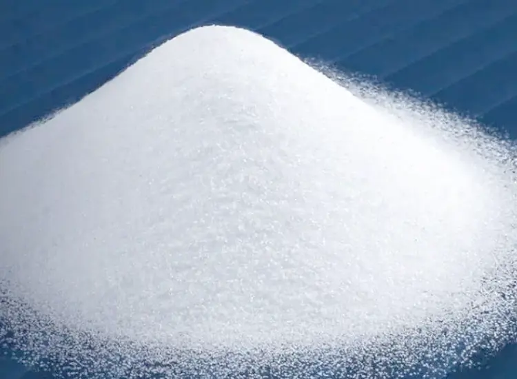 Test de transformation du sable quartzeux de haute pureté