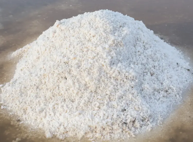 Test de purification du sable de silice